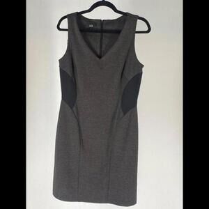 Stylish A.G. Sleeveless Dress with Contrast Panels